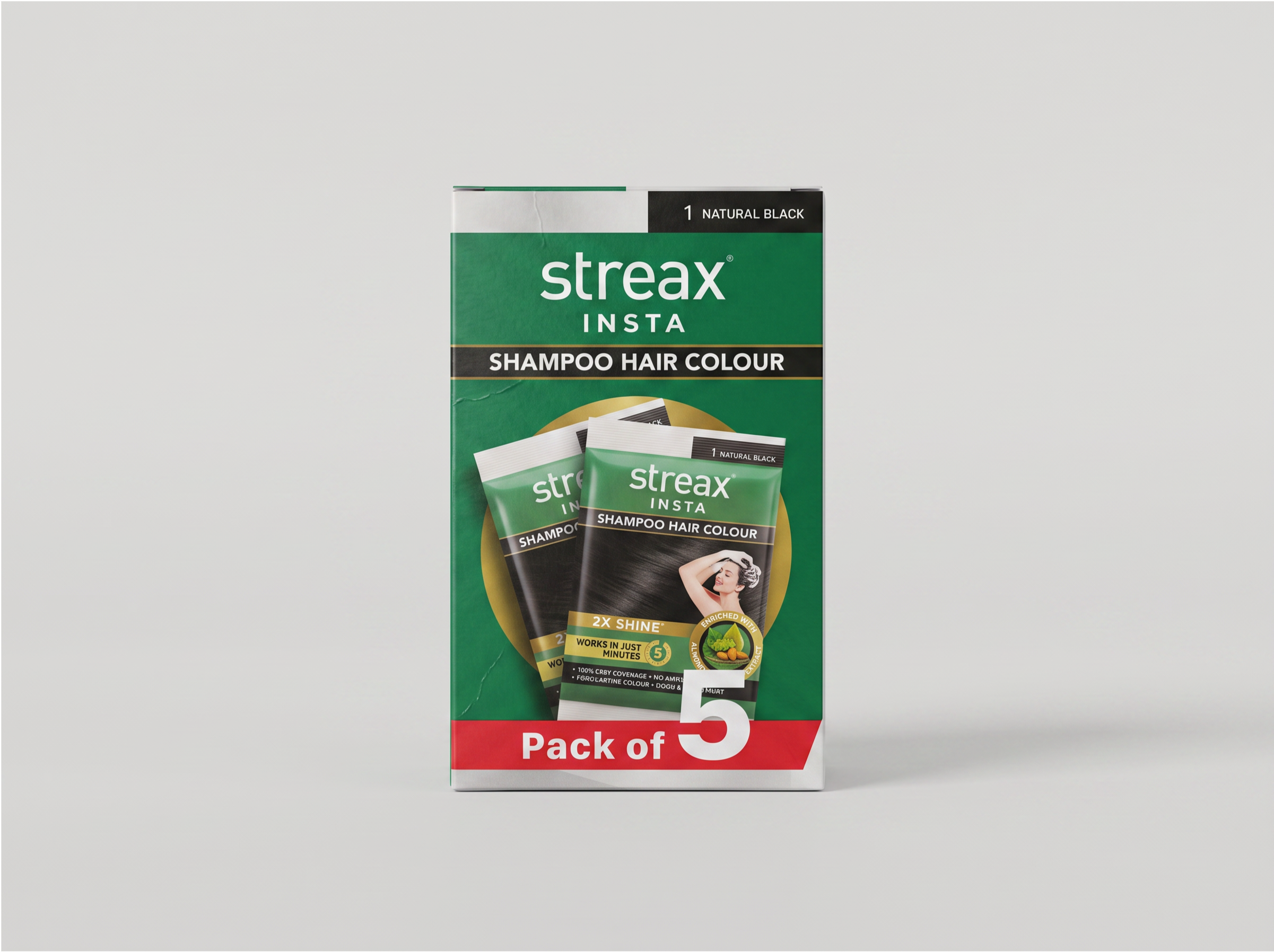 Streak Shampoo Hair Color
