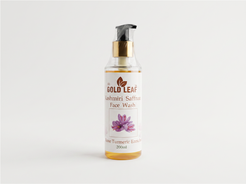 Gold Leaf Kashmiri Saffron Face wash