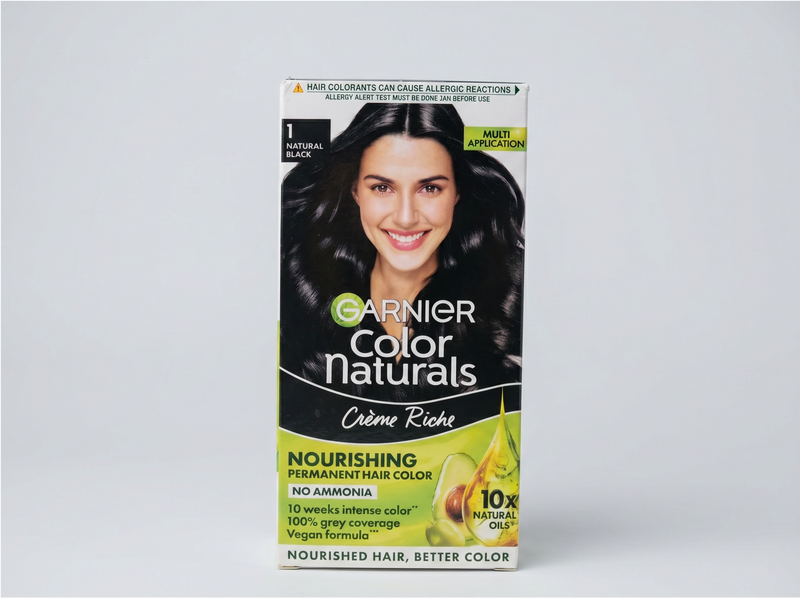 Garnier color natural (Natural black) 70ml + 60g