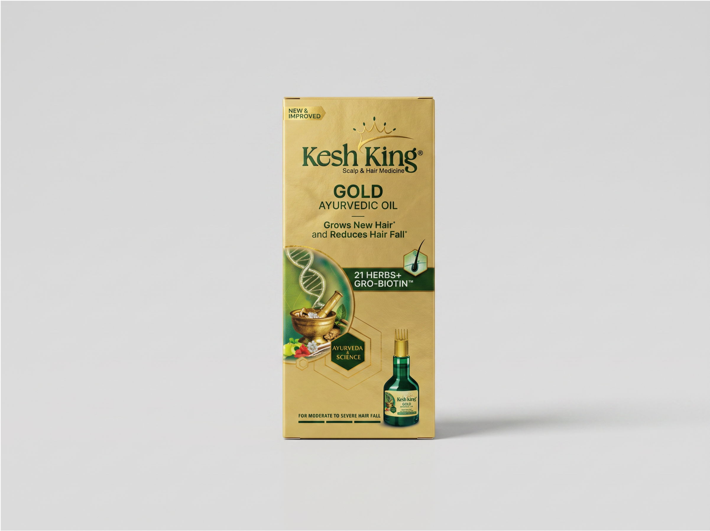 Kesh King Gold Hair Oil