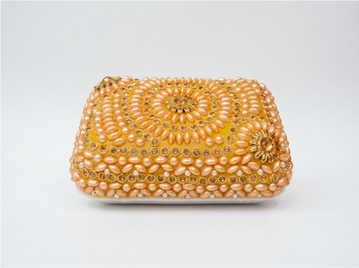 Customized Kashmiri Traditional Soap Case Golden