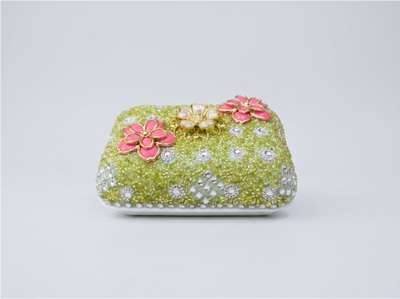 Customized Kashmiri traditional Soap Case Green