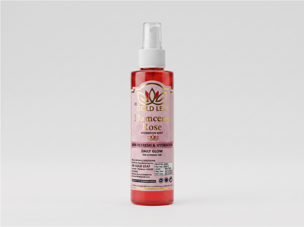 Gold Leaf Damcena Rose toner