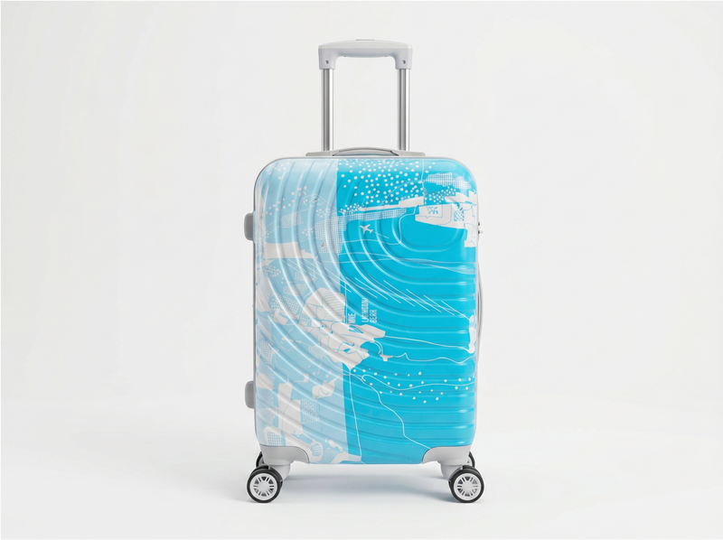 Zexon Skyblue Suitcase
