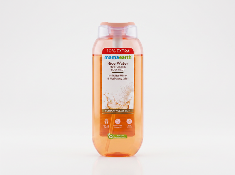 Mamaearth Rice Water Moisturizing Body Wash 275ml