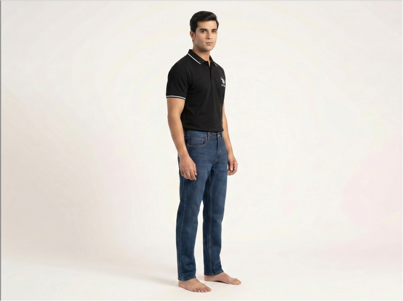 U.S Polo Black Shirt for Men