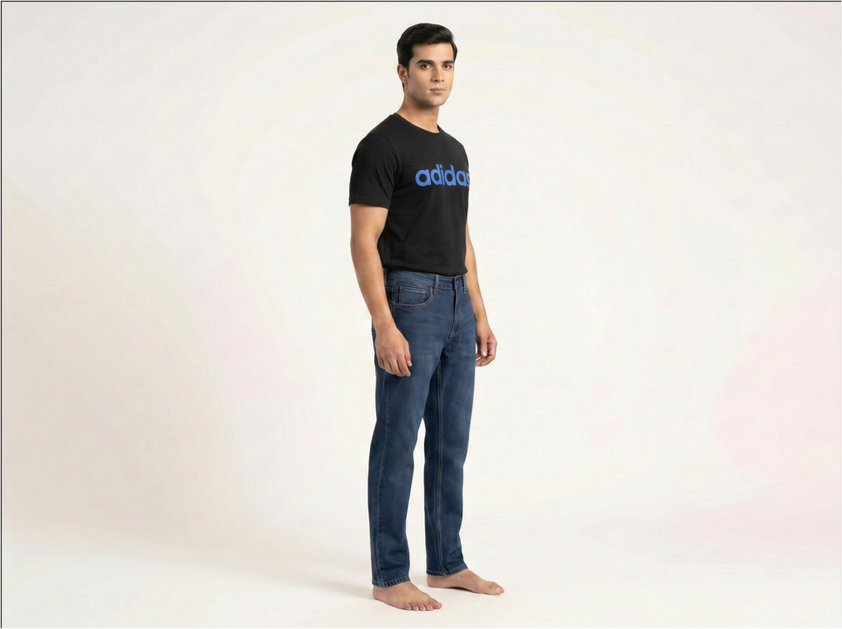 Adidas Black T-shirt for Men