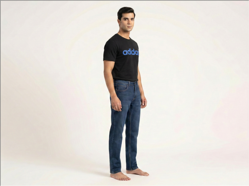 Adidas Black T-shirt for Men