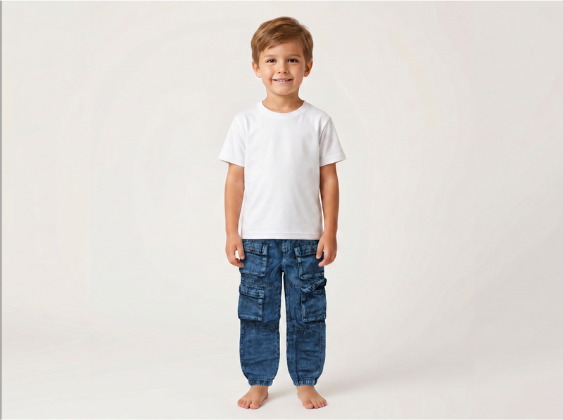 Dark blue Cargo Pants for Kids