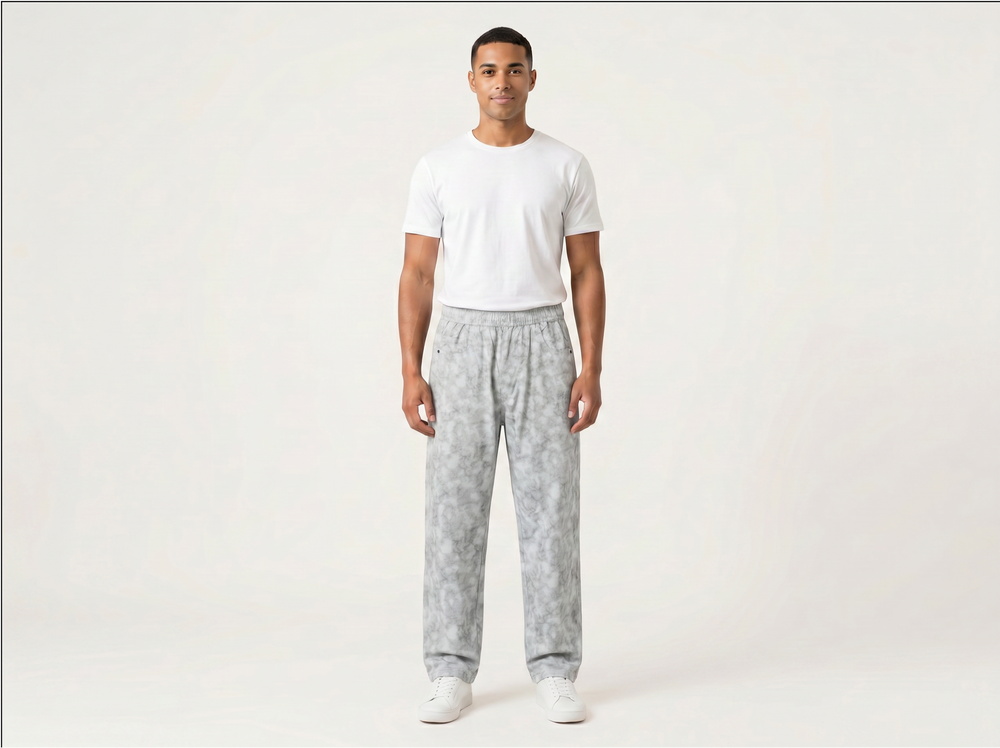 H&M Linen Print Lower for Men