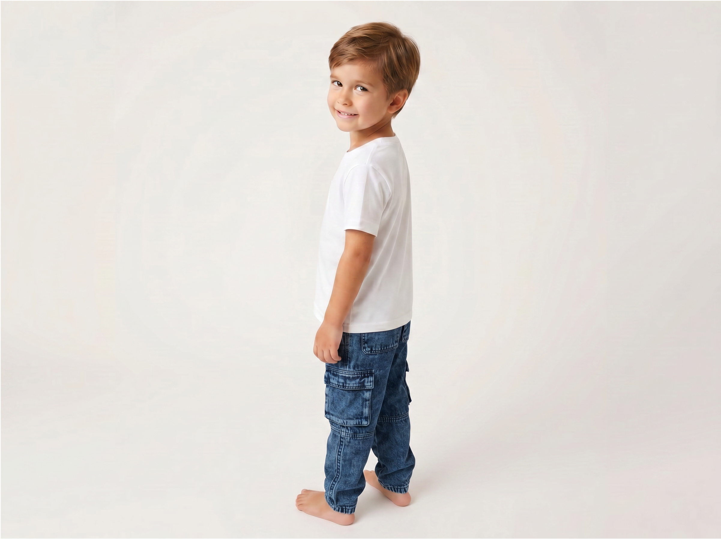 Dark blue Cargo Pants for Kids