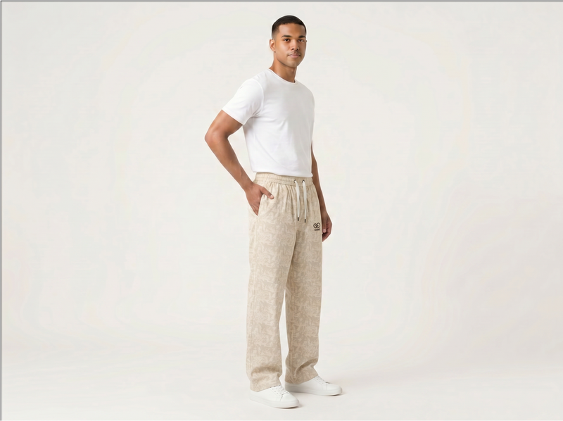 Osier Beige Trouser for Men