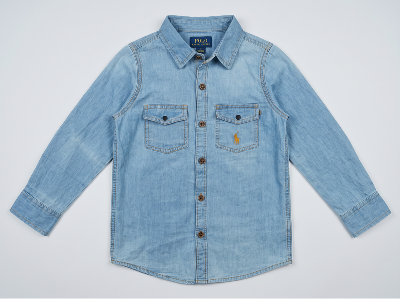 Denim Button shirt for Kids